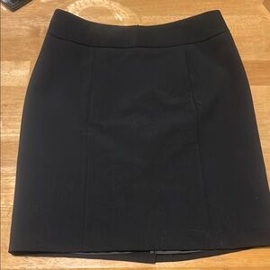 George Chic Black Asymmetrical Skirt